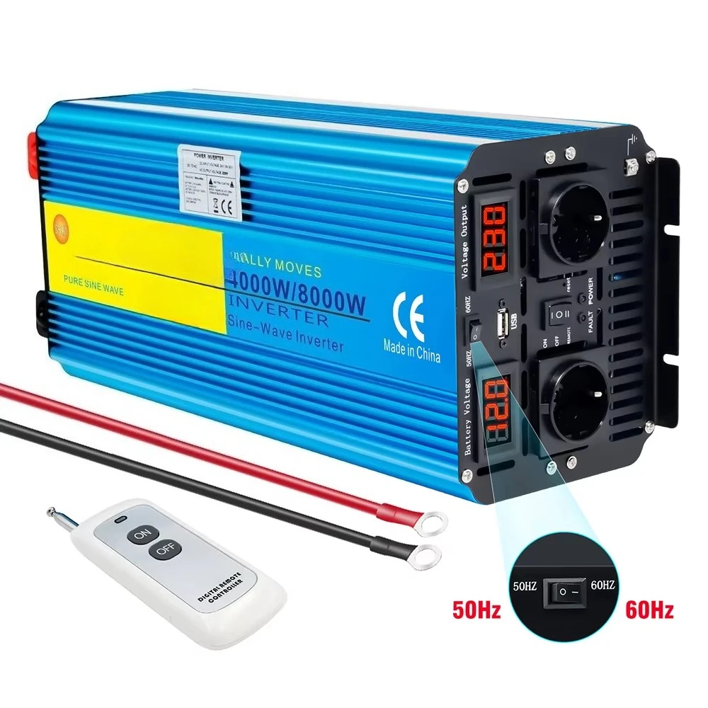 Generator Inverter Transformat - Off Grid Solar Inverter 48V 6000W ulasan dan harga
